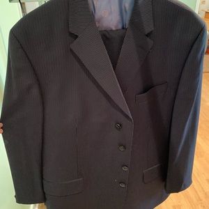 Men’s black suit